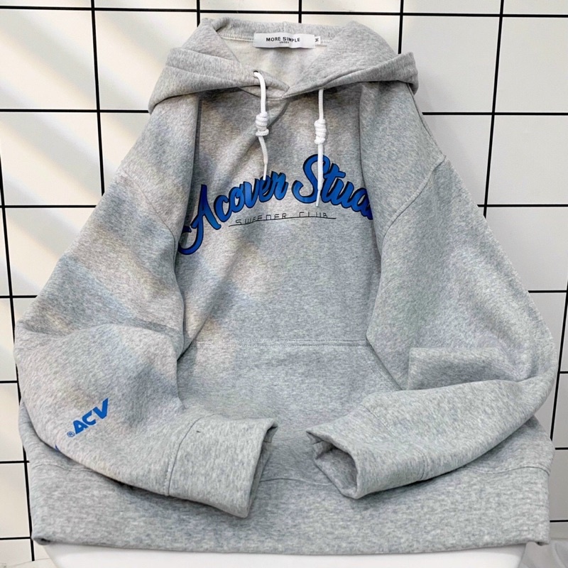 Áo Khoác Hoodie Form Rộng Unisex COVE Vải Nỉ Bông Dày Dặn - 84Unisex