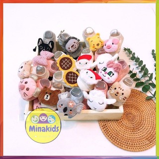 [ Được chọn mẫu ] Set 2 đôi tất hình thú cho bé cực dễ thương