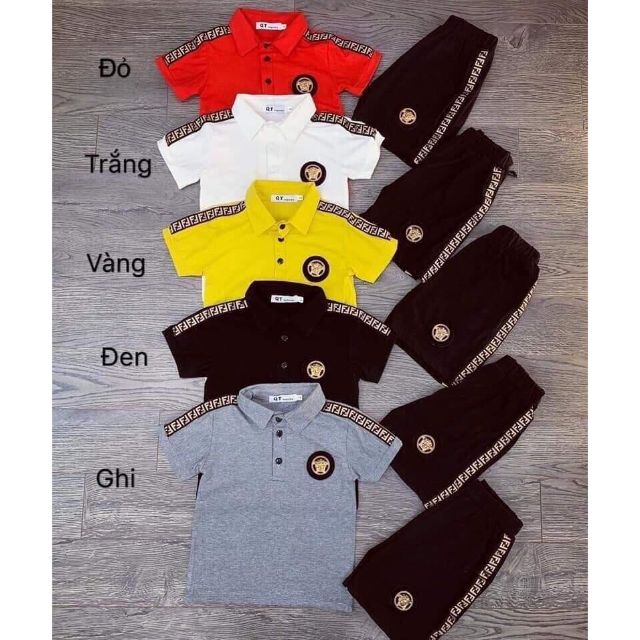 bộ fendi cho bé trai