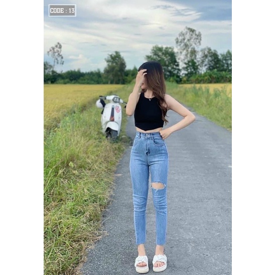 Áo thun body ba lỗ Croptop vạt bầu đủ màu
