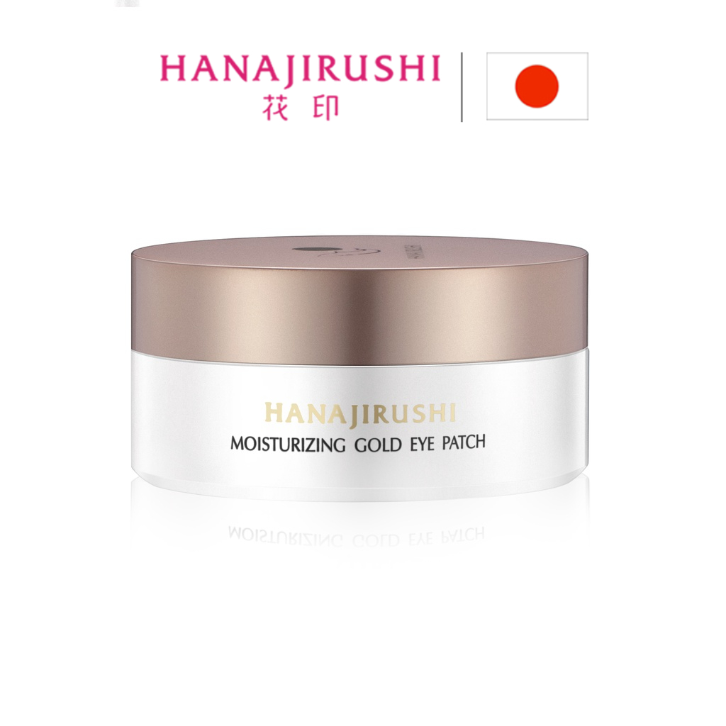 Hộp 60 mặt nạ mắt HANAJIRUSHI dưỡng ẩm làm sáng da hiệu quả