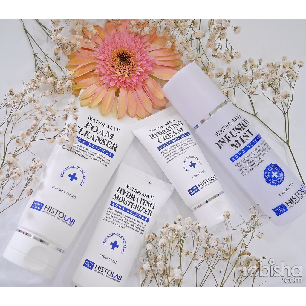[Histolab+]Sữa rửa mặt dưỡng ẩm trắng da WATER MAX FOAM CLEANSER