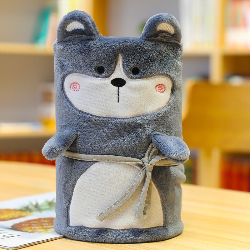 Khăn tắm cute cho bạn nữ văn phòng.vừa làm mền nghỉ trưa kích thước 75x95cm-147