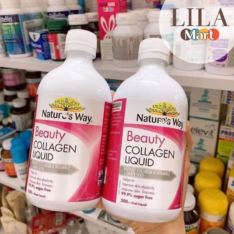 Collagen dạng nước -Nature's Way Beauty Collagen Liquid 500ml