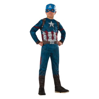 Hóa trang đội trưởng mỹ captain cao cấp cho bé