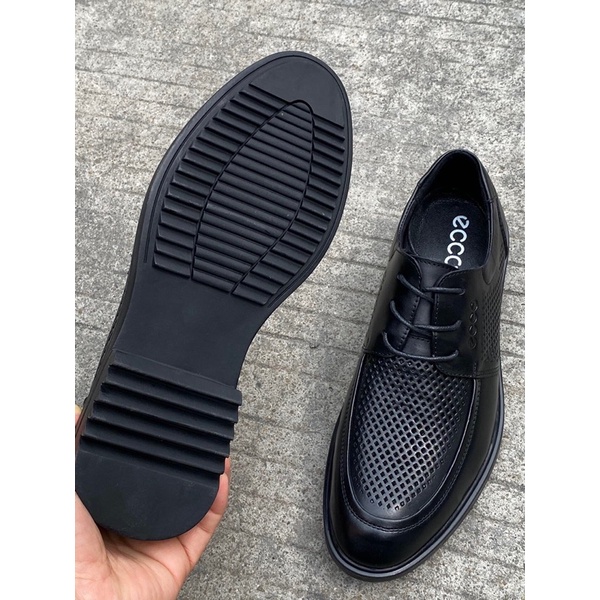 Giày tây cho nam thương hiệu Ecco da thật cao cấp thiết kế mới thoáng khí và êm chân