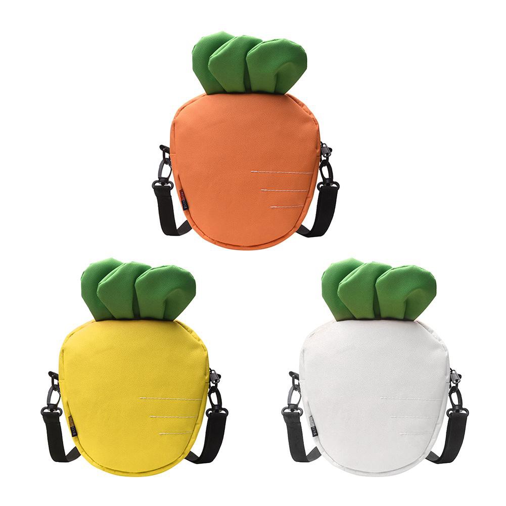 FREESHIP ĐƠN 99K_ Túi đeo chéo hình củ cà rốt hoạt hình ngộ nghĩnh