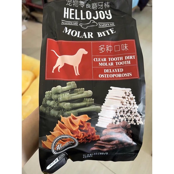 SNACK - XƯƠNG GẶM sạch răng cho thú cưng