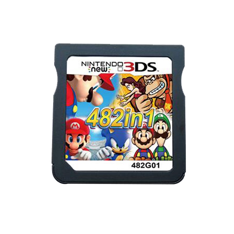 Thẻ Game Video 482 Trong 1 Cho Nintendo NDS NDSL 2DS 3DS NDSI