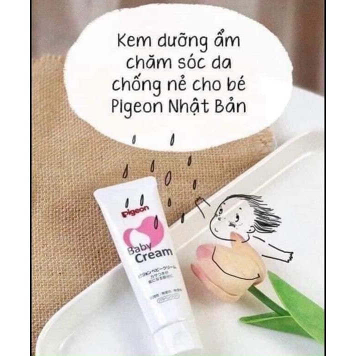 Kem Chống Nẻ, Dưỡng Ẩm Pigeon Baby Cream Tuýp 50g