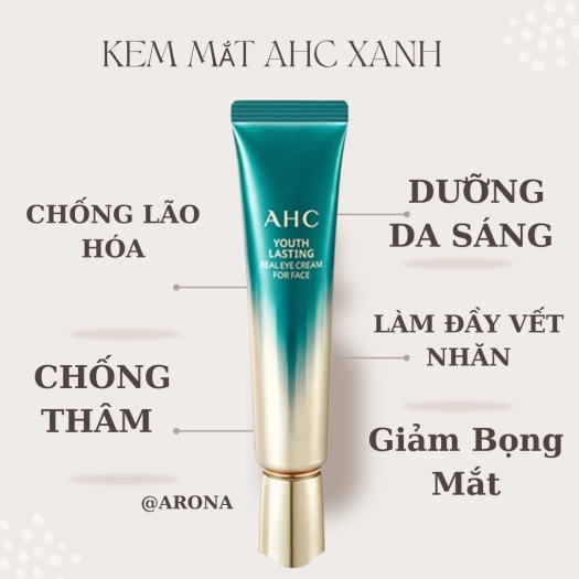 KEM MẮT / Kem Dưỡng Mắt AHC Cải Thiện Nếp Nhăn – Ageless Real Eye cream