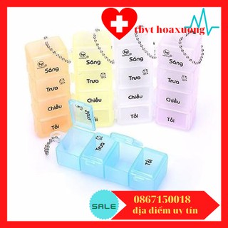 Hộp Chia Thuốc Trong Ngày 4 Ngăn Sáng, Trưa, Chiều,Tôi