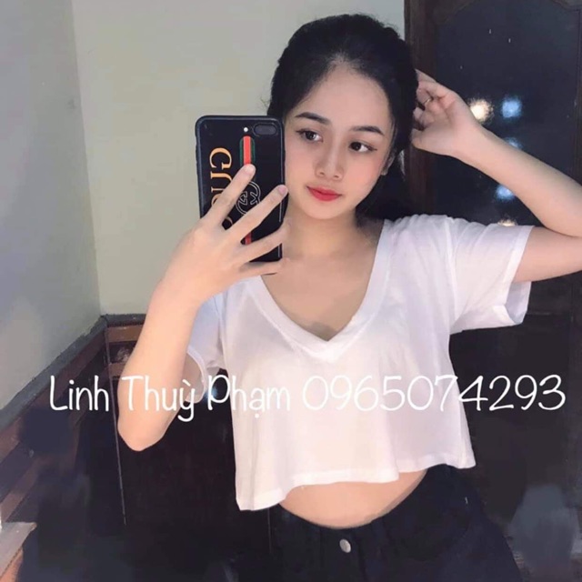 Áo croptop unisex sexy hot [có quay video