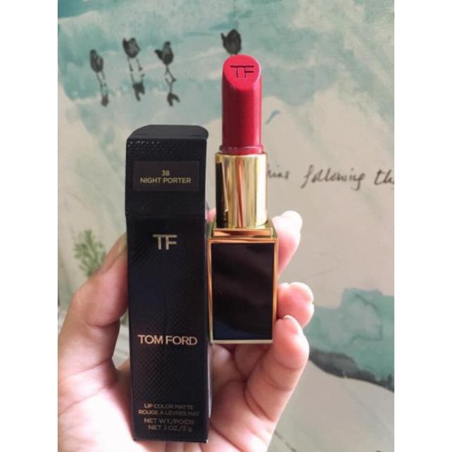 Son Tomfo 38 màu đỏ lạnh | BigBuy360 - bigbuy360.vn