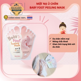 MẶT NẠ Ủ CHÂN FOOT PEELING + Q10 MASK THÁI LAN - MẶT NẠ DƯỠNG DA CHÂN HIỆU QUẢ NỘI ĐỊA THÁI LAN