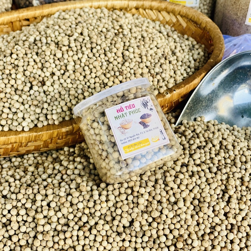 Tiêu Sọ Sạch NHẬT PHÚC - Nguyên Hạt, Nguyên Chất 100%(hũ 120ml)