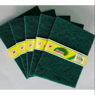 Set 2 miếng cước rửa chén xanh nhám lớn Samran