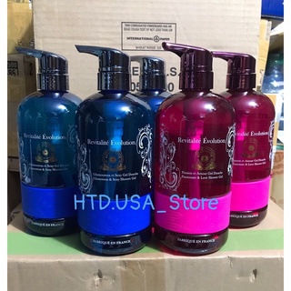 Sữa tắm nước hoa Revitalite Evolution 800ml Của Pháp