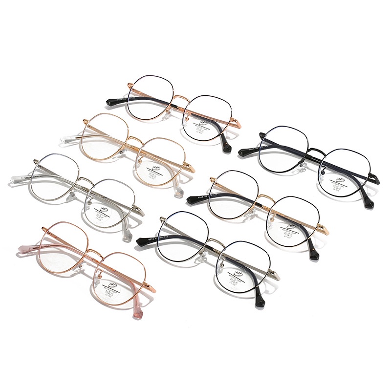 (KIQI-FASHION) COD Mắt Kính Chống Ánh Sáng Xanh Thời Trang Cổ Điển Cho Nam Nữ