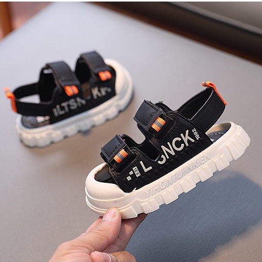 Giày sandal độn đế cao cho bé 1 2 3 tuổi MINTSCLOSET Mint's Closet - GD8112