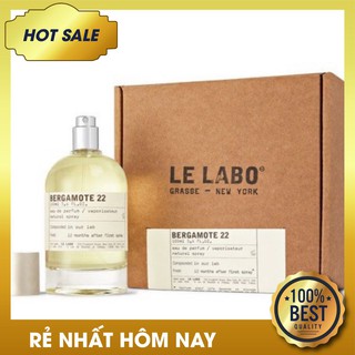(chuẩn auth) (chuẩn auth) Nước Hoa Unisex Le Labo 22 Bergamote - 100ml- chính hãng