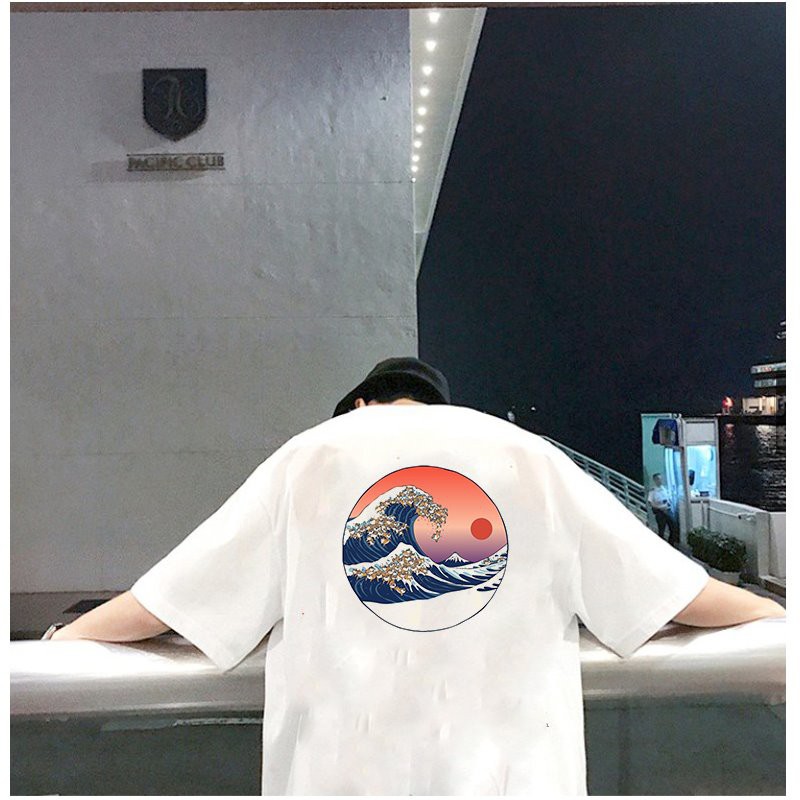 Áo thun unisex form rộng Nhật Bản đẹp độc lạ phong cách cá tính vải dày mịn 2019T2381