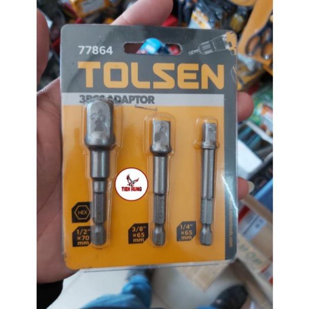 TH Bộ 3 mũi nối đầu tuýp tolsen 77864 GIATRITHUC