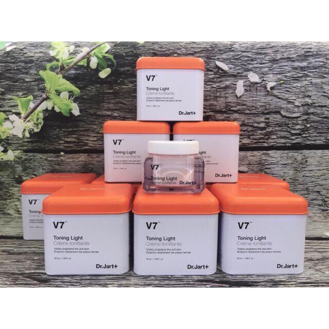 Kem Dưỡng Trắng Da V7 Toning Light Dr.Jart+ 50mL Chuẩn