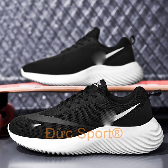 Giày thể thao nam Nl.KE fullbox Đức sport, Giày sneaker nam chạy bộ tập gym GX200