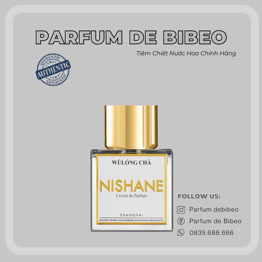 Parfum de Bibeo-Nước hoa  thử Nishane Wulongcha
