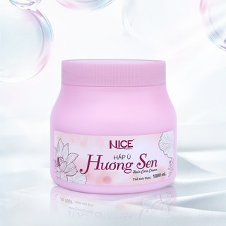 KEM HẤP Ủ TÓC SUÔN MƯỢT HƯƠNG SEN NICE 1000ML