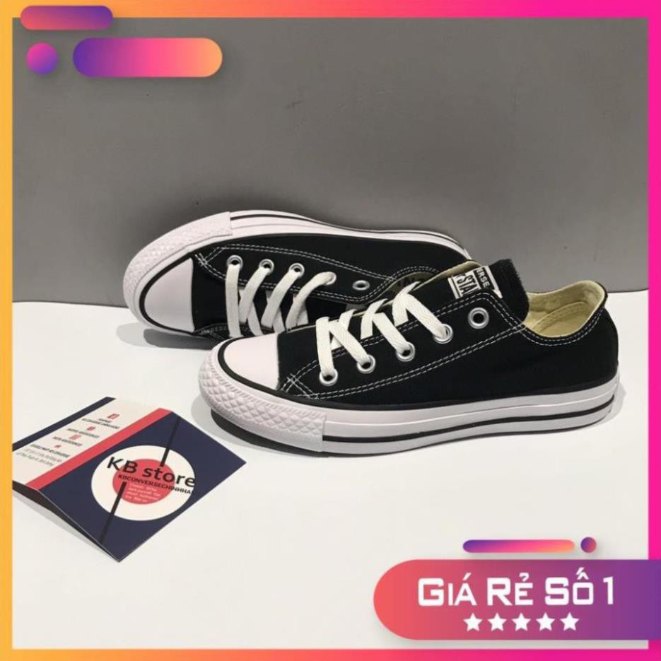 [Sale 3/3] Giày Converse classic đen cổ thấp chính hãng Sale 11 < :