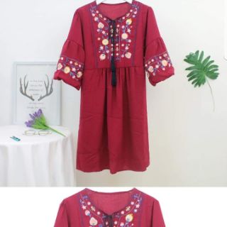 Váy Babydoll thổ cẩm
