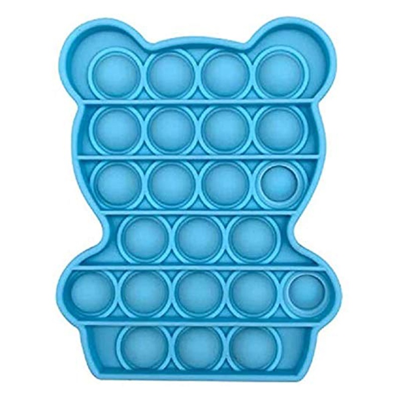 Set 30 Đồ Chơi Silicone Bong Bóng Giảm Căng Thẳng Cho Trẻ Em