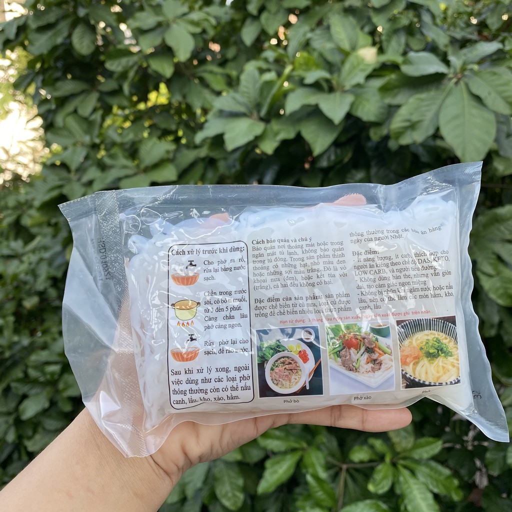 Hàng hot -  Bún nưa Keto ❤️ CHẤT LƯỢNG CAO ❤️ Miến nưa, phở nưa, mì nưa, 0 calo, không béo, sợi dai giòn DS Nga | BigBuy360 - bigbuy360.vn