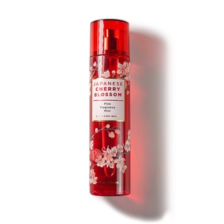 Xịt thơm body mist Bath And Body Works Japanese Cherry Blossom 250ML (Đầy đủ tem nhãn)
