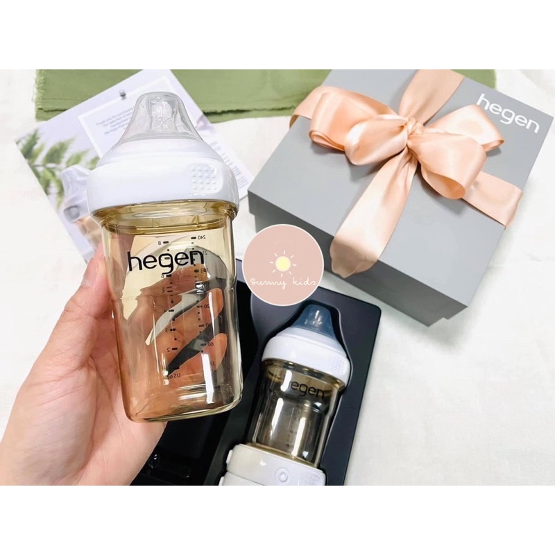 [CHÍNH HÃNG] Set Quà Tặng Bình Sữa Hegen Cao Cấp Basic Stater Kit 150ml / 240ml