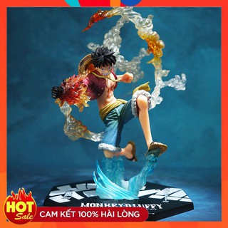 Mô hình Luffy mũ rơm One Piece gear 2 haki siêu đẹp