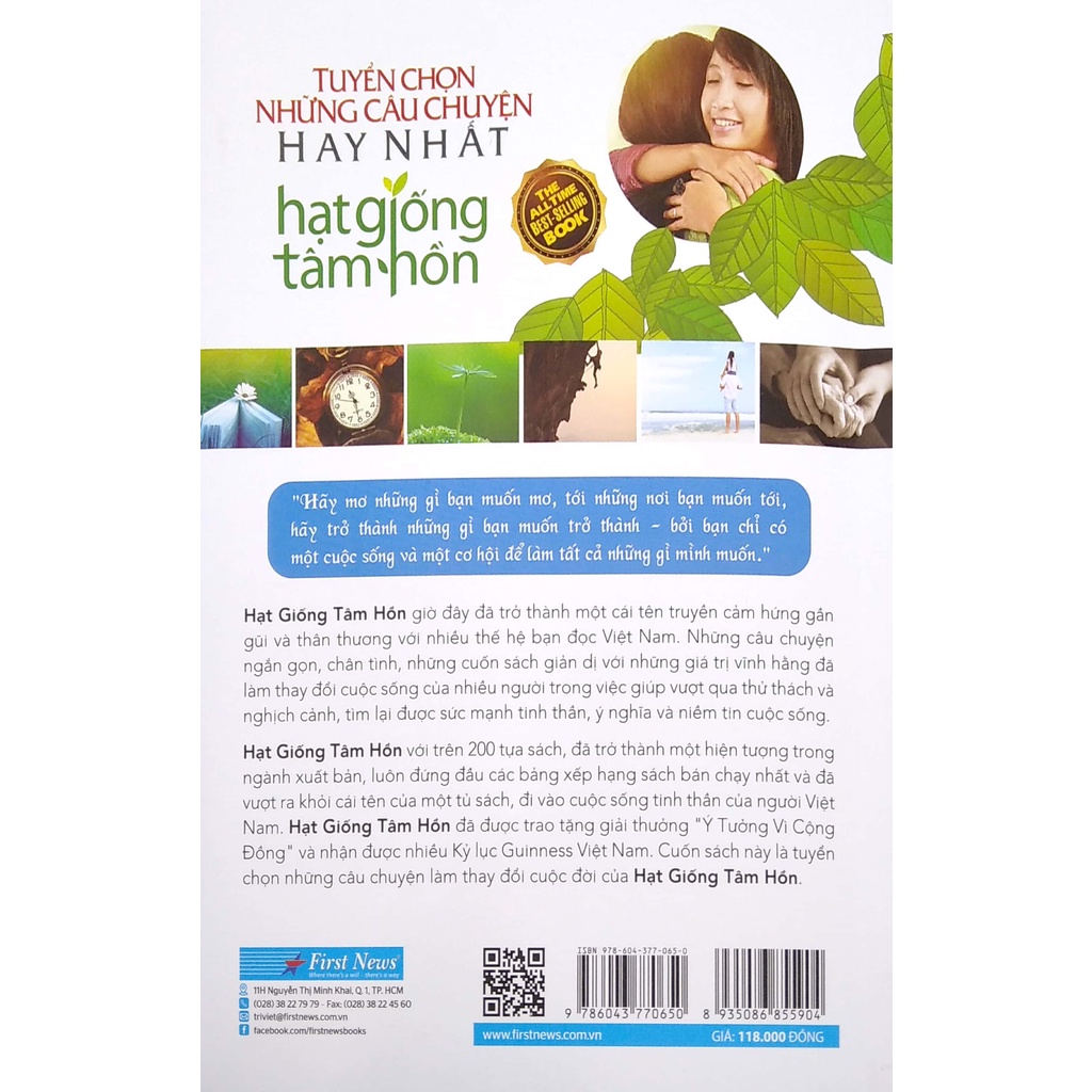 Sách Tuyển Chọn Những Câu Chuyện Hay Nhất - Hạt Giống Tâm Hồn - Món Quà Tinh Thần Ý Nghĩa Nhất
