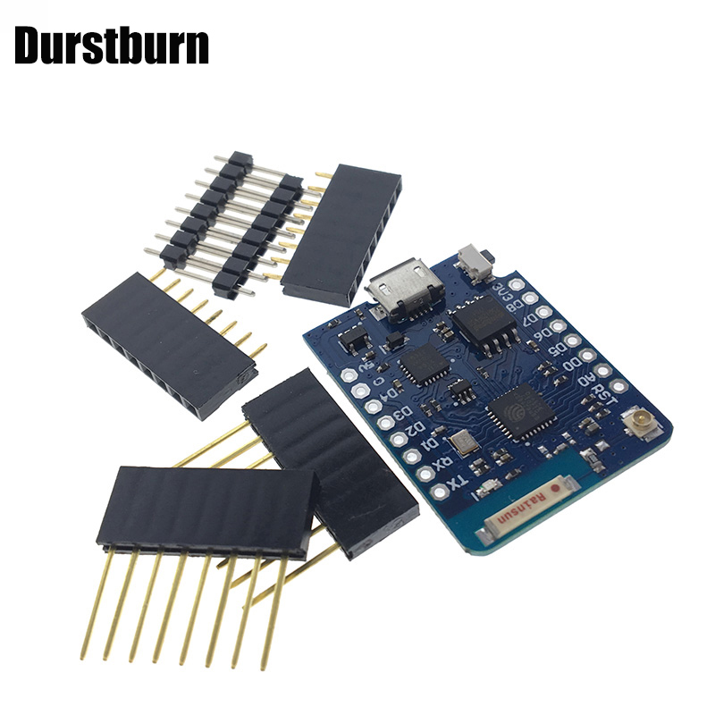 Bộ anten ngoài WEMOS D1 Mini Pro 16M Bytes NodeMCU Based ESP8266 ESP-8266EX CP2104 WIFI tiện dụng