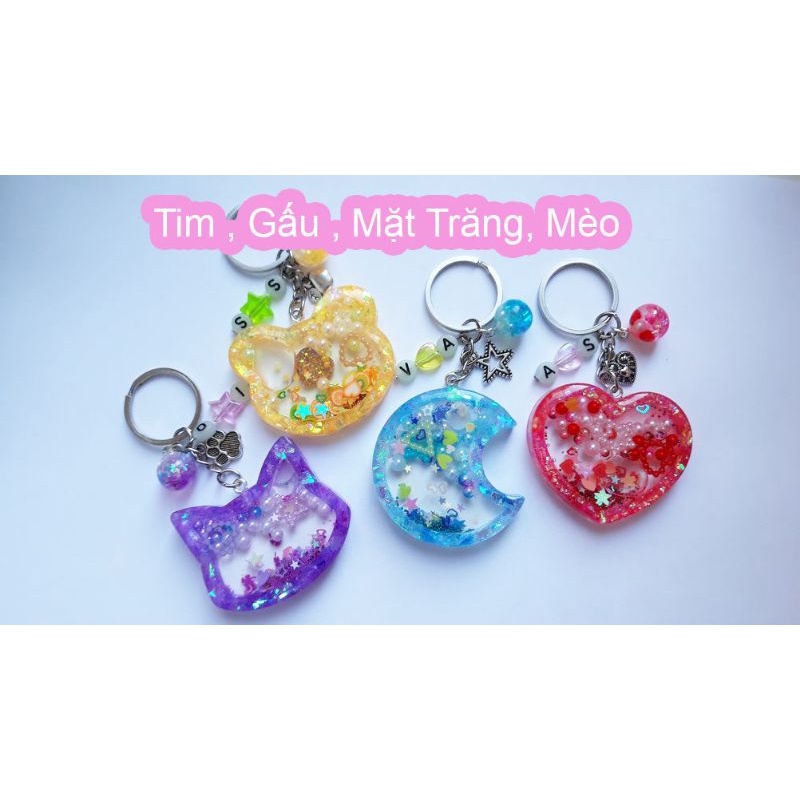 Shaker Keyring - Móc khóa dầu lắc