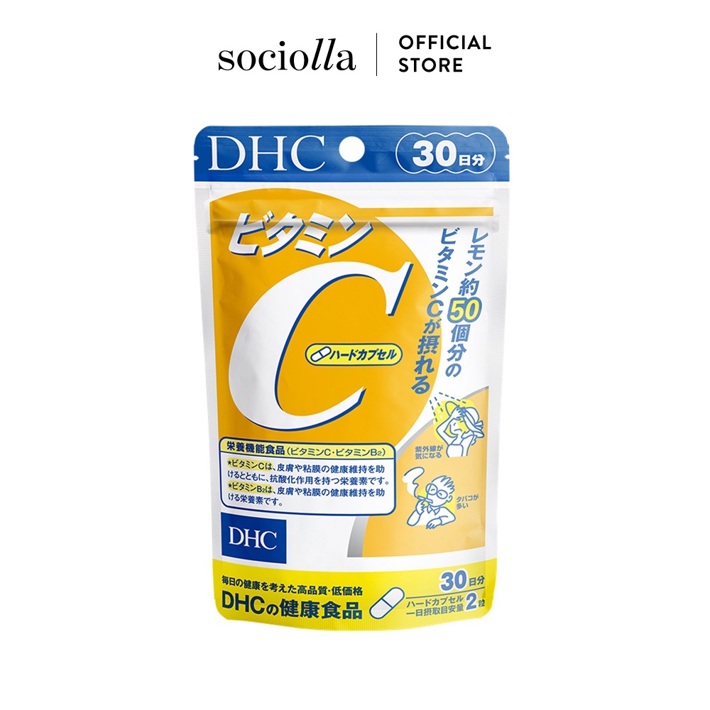 Viên Uống Làm Đẹp Da Vitamin C DHC Gói Dùng 30 Ngày 34,68g (578mg x 60 viên)