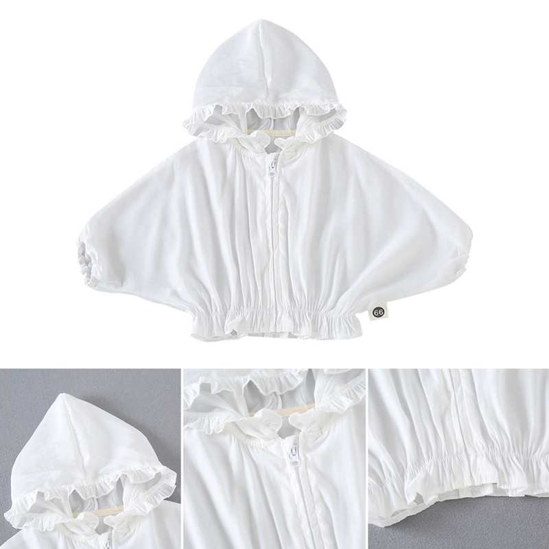 Áo khoác chống nắng thiết kế dễ thương cho bé gái