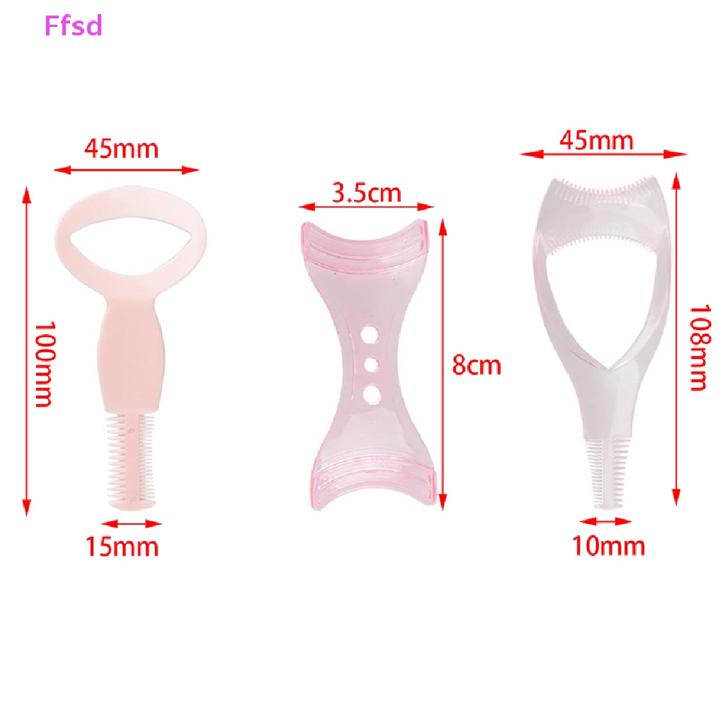 Set 2 / 3 Khuôn Nhựa Hỗ Trợ Kẻ Mắt Trang Điểm Làm Đẹp Cho Nữ