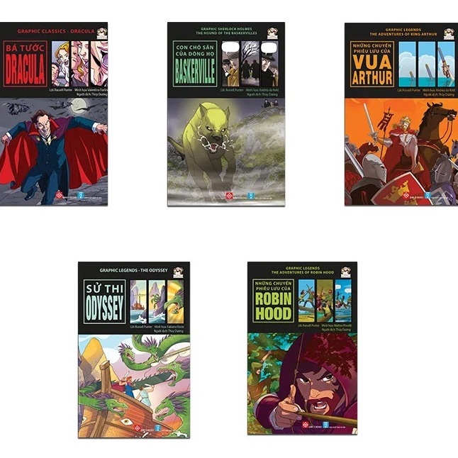 SÁCH - Graphic Novels ( nhiều chủ đề )