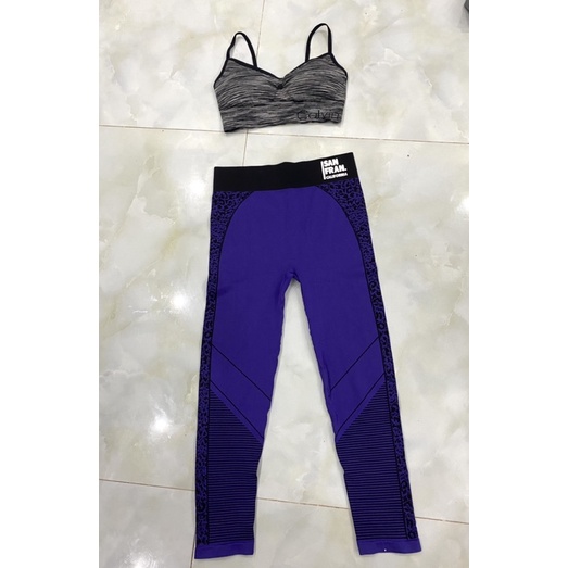 Legging Undiz Training tím cực đẹp dư xịn