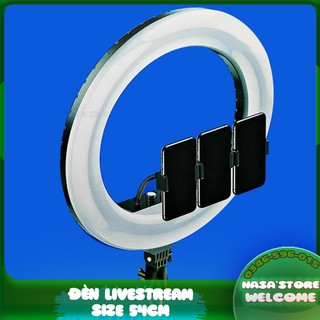 Đèn Livestream size lớn 54cm khổng lồ live stream makeup trang điểm 45cm rl-21