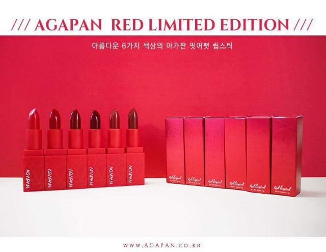 Son AGAPAN RED LIMITED EDITION