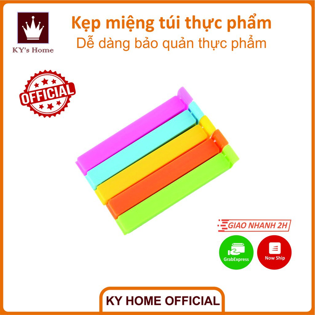 {SẢN PHẨM}Kẹp Miệng Túi, Niêm Phong Túi Bảo Quản Thực Phẩm, Các Túi Gia Vị