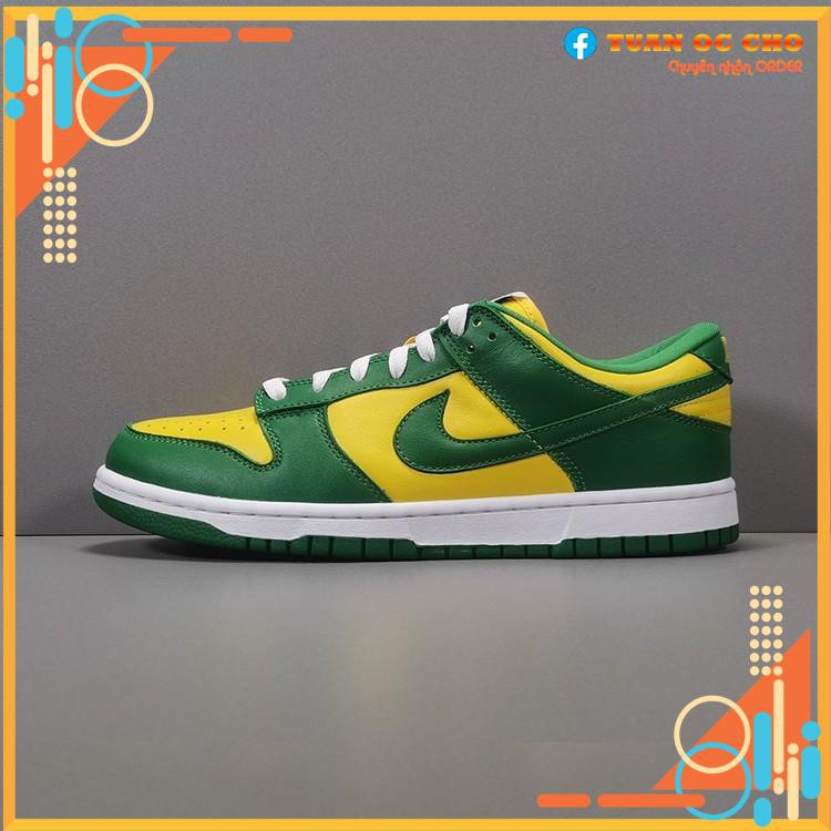 Giày ORDER NIKE DUNK LOW SP LOW Yellow-green (Brazil) lượng tốt nhất